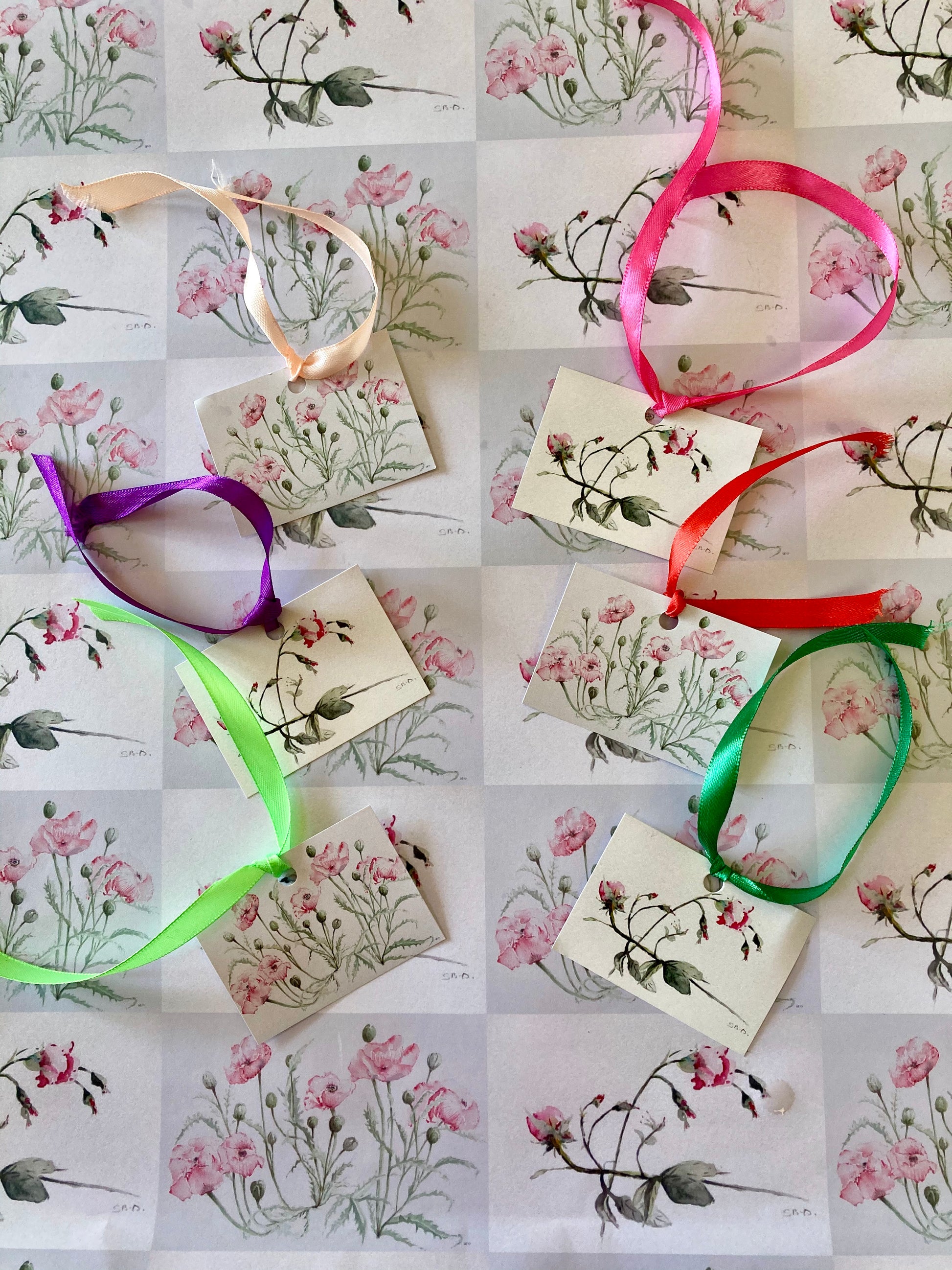 Rose Gift Tag