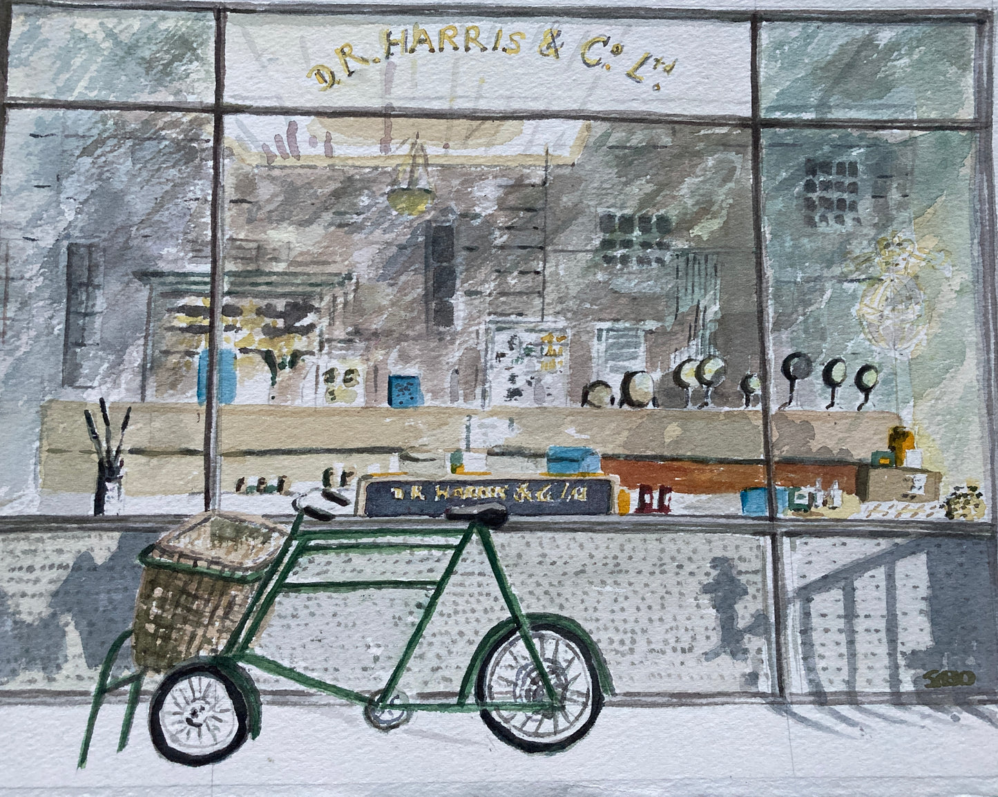 Shopfront in Mayfair - D.K. Harris