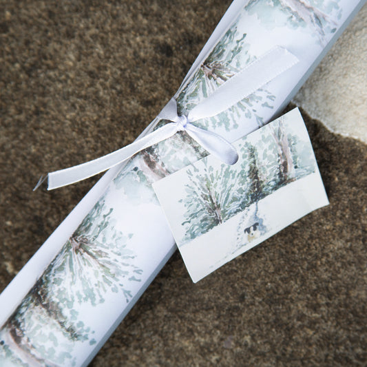 Two Sheets of 'Who needs a snow plough' & Two Gift Tags