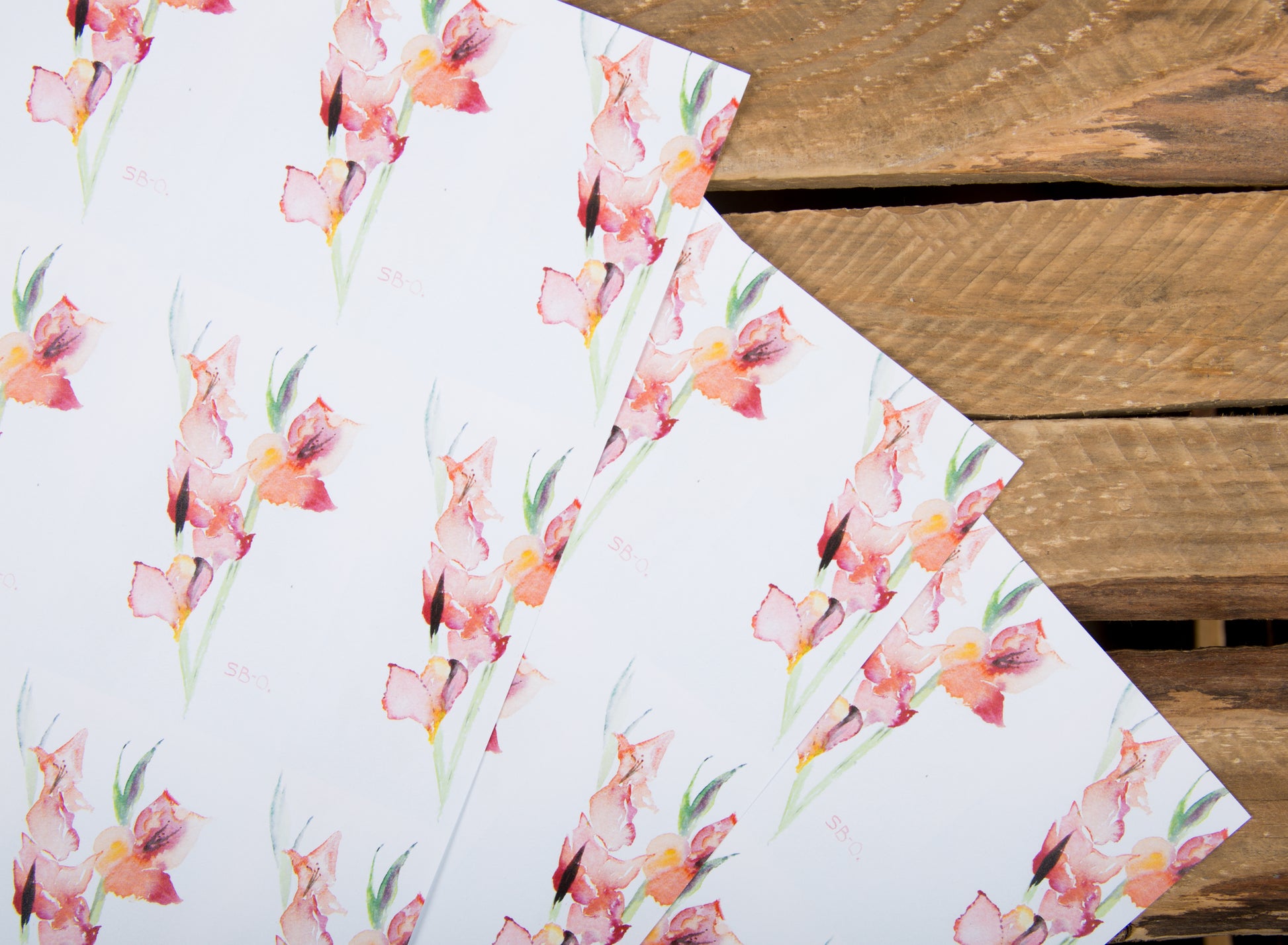 Gladioli Gift Wrapping paper