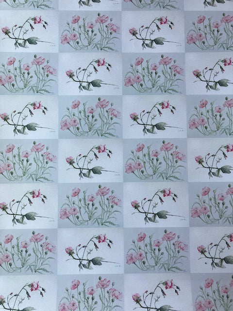 Poppy & Roses Wrapping Paper